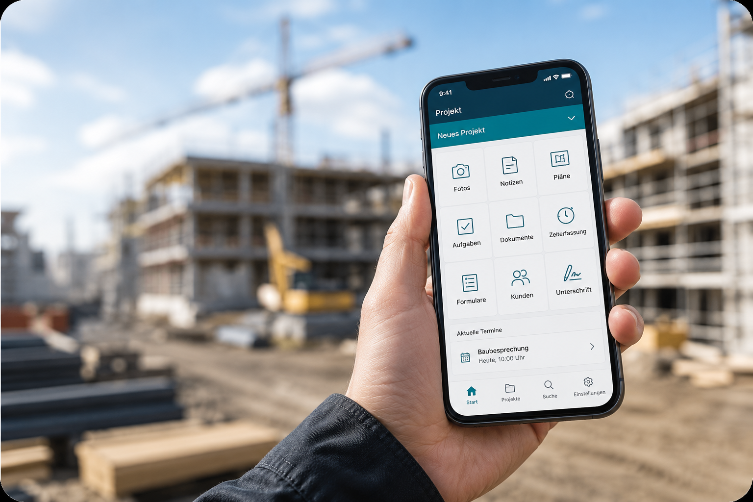 App auf Smartphone